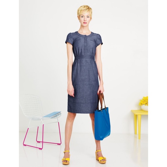 boden chambray dress